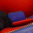 Celine Two-Way Blue Leather Mini Bag