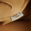 Celine Vintage Macadam Triomphe Beige Drawstring Bucket Bag