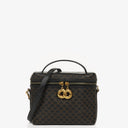 Celine Vintage Macadam Triomphe Black Vanity Bag