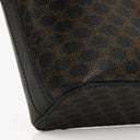 Celine Vintage Macadam Triomphe Black Vanity Bag