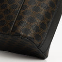 Celine Vintage Macadam Triomphe Black Vanity Bag