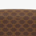 Celine Vintage Macadam Triomphe Brown Crossbody Bag
