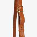 Celine Vintage Macadam Triomphe Brown Drawstring Bucket Bag