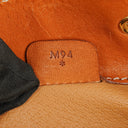 Celine Vintage Macadam Triomphe Brown Drawstring Bucket Bag