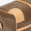Celine Vintage Macadam Triomphe Brown Travel Bag