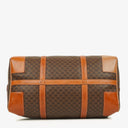 Celine Vintage Macadam Triomphe Brown Travel Bag