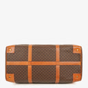 Celine Vintage Macadam Triomphe Brown Travel Bag