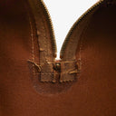 Celine Vintage Macadam Triomphe Brown Travel Bag