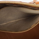 Celine Vintage Macadam Triomphe Brown Travel Bag
