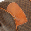 Celine Vintage Macadam Triomphe Brown Travel Bag