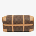 Celine Vintage Macadam Triomphe Brown Travel Bag