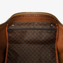 Celine Vintage Macadam Triomphe Brown Travel Bag