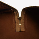 Celine Vintage Macadam Triomphe Brown Travel Bag