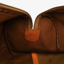 Celine Vintage Macadam Triomphe Brown Travel Bag