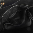 Celine Vintage Macadam Triomphe Drawstring Bucket Bag