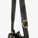 Celine Vintage Macadam Triomphe Drawstring Bucket Bag
