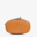 Celine Vintage Macadam Triomphe Drawstring Bucket Bag