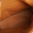 Celine Vintage Macadam Triomphe Drawstring Bucket Bag