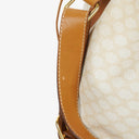 Celine Vintage Macadam Triomphe Drawstring Bucket Bag