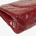 Chanel 2.55 226 Reissue Red Crinkled Patent Leather Flap Bag With Ruthenium Hardware