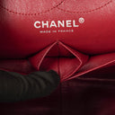 Chanel 2.55 226 Reissue Red Crinkled Patent Leather Flap Bag With Ruthenium Hardware