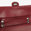 Chanel 2.55 226 Reissue Red Crinkled Patent Leather Flap Bag With Ruthenium Hardware