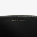 Chanel 2.55 Black Patent Leather Shoulder Bag With Mademoiselle Chain