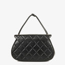 Chanel 2.55 Black Quilted Lambskin Top Handle Flap Bag