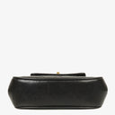 Chanel 2.55 Black Quilted Lambskin Top Handle Flap Bag