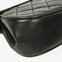 Chanel 2.55 Black Quilted Lambskin Top Handle Flap Bag