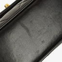 Chanel 2.55 Black Quilted Lambskin Top Handle Flap Bag