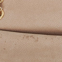 Chanel 2.55 Reissue 227 Flap Bag Beige Quilted Caviar With Gold-Tone Hardware