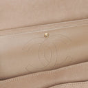 Chanel 2.55 Reissue 227 Flap Bag Beige Quilted Caviar With Gold-Tone Hardware