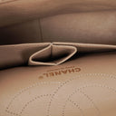 Chanel 2.55 Reissue 227 Flap Bag Beige Quilted Caviar With Gold-Tone Hardware