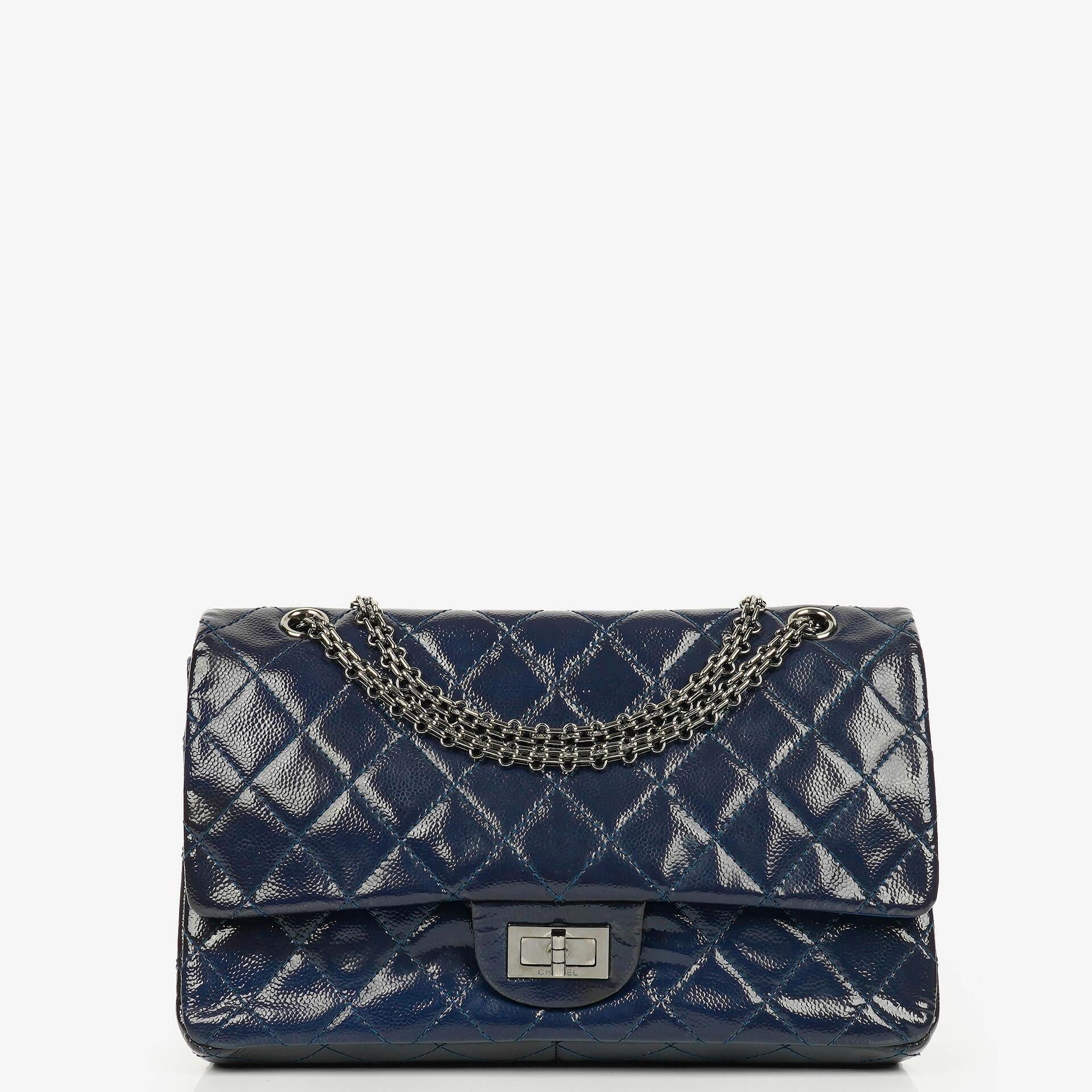 Chanel 2.55 Reissue 227 Quilted Caviar Flap Bag