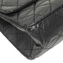 Chanel 2.55 Reissue Black Aged Calfskin Large Double Flap Bag