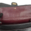 Chanel 2.55 Reissue Black Aged Calfskin Large Double Flap Bag