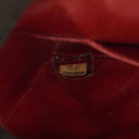 Chanel 2.55 Reissue East West Red Patent Jersey Quilted Flap Bag