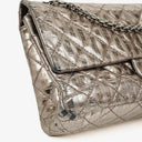 Chanel 2.55 Reissue Metallic Bronze Calfskin Striped 226 Flap Bag