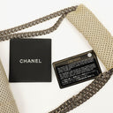 Chanel Accordion Flap Bag In Quilted Perforated Leather