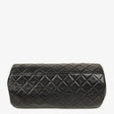 Chanel Barrel Black Quilted Leather Shoulder Bag