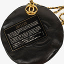 Chanel Barrel Black Quilted Leather Shoulder Bag