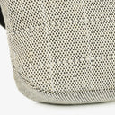 Chanel Beige Black Canvas Camellia N°5 Bag