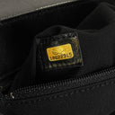 Chanel Beige Black Canvas Camellia N°5 Bag