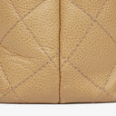 Chanel Beige Caviar Quilted Jumbo Kelly Flap Bag