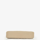 Chanel Beige Chevron Lambskin Kiss Lock Bag