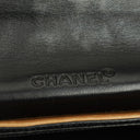 Chanel Beige Chocolate Bar Lambskin Accordion Mademoiselle Flap