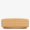 Chanel Beige Jumbo Caviar Diagonal Pocket Camera Bag