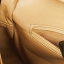 Chanel Beige Jumbo Caviar Diagonal Pocket Camera Bag