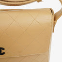 Chanel Beige Lambskin Straight Flap Bag, 1997-1999